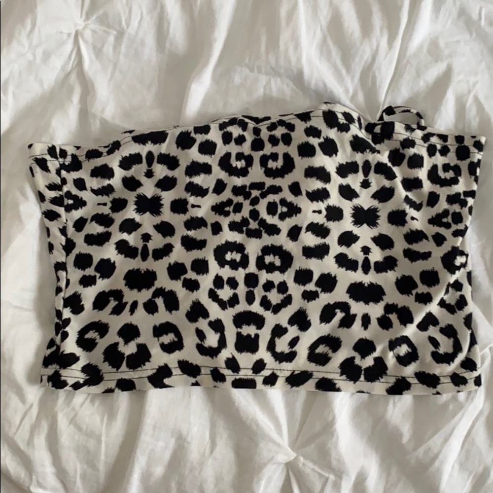 Shein cheetah print top